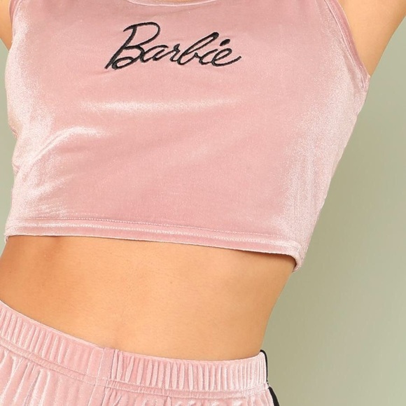 🆕Velvet soft BARBIE two piece sleepwear set - Picture 5 of 7